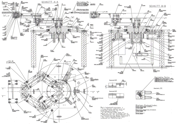 図2:ステッピングモーター駆動(回転軸)タイプのフロッグレッグASSY図